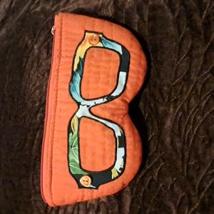 SUNGLASS CASE RED PADDED CASE